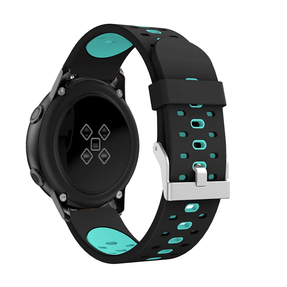 سوار ساعة لساعة سامسونج جالاكسي ، نشط 2 ، ترس رياضي S2 ، 20 سوار معصم ، حزام بديل ، 40 أو 44 أو 42 أو