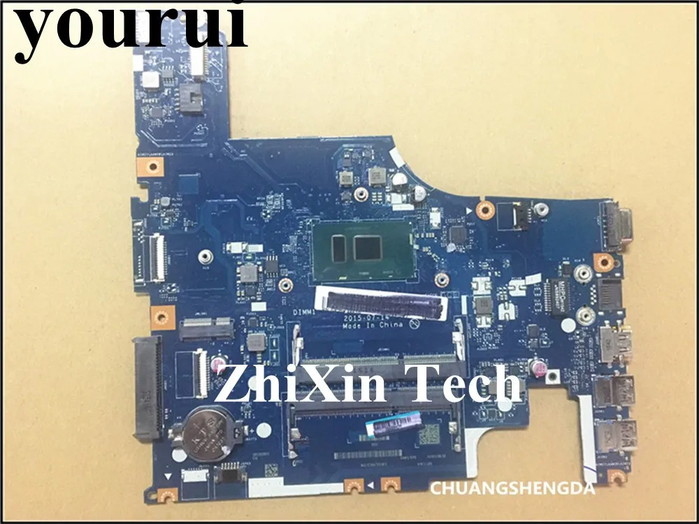 yourui FOR Lenovo 500-15ISK Laptop Moederbord 5B20K34587 LA-C853P AIWZ2 AIWZ3 w/i5-6200U SR2EY Moederbord 100% Getest ok