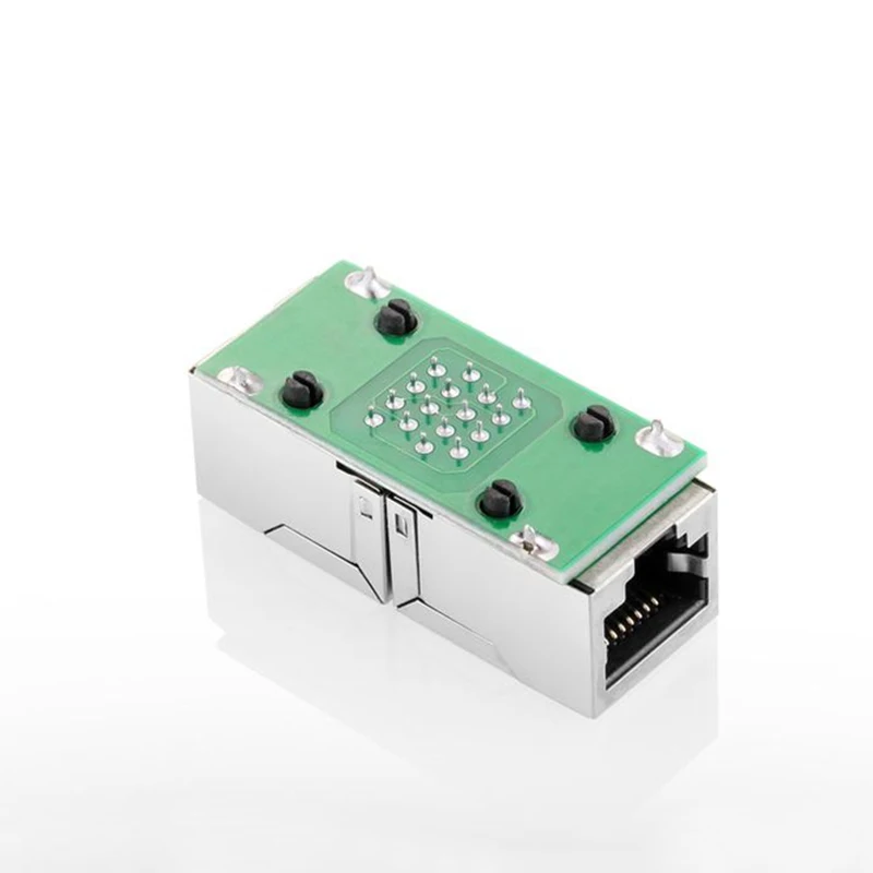 xintylink rj45 connector rg45 cat6 cat5e double ethernet cable adapter rg rj 45 network extender extension stp lan female socket