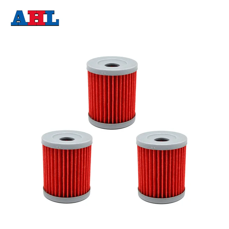

3Pcs Motorcycle Engine Parts Oil Grid Filters For SYM 400I MAX SYM 400 2011 2012 Red Motorbike Filter