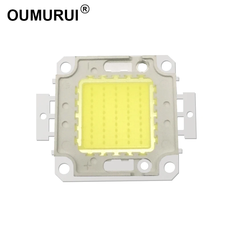 Imagem -04 - Chip de Alta Potência Led Cob Lâmpada Quente 3000k Branco 6000k 24 40mil 10 Pcs 20w 30w 50w 100w Chips Huga