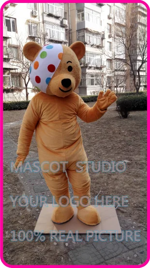 mascot  one eye the bear  mascot costume custom fancy costume anime cosplay kits mascotte cartoon theme fancy dress