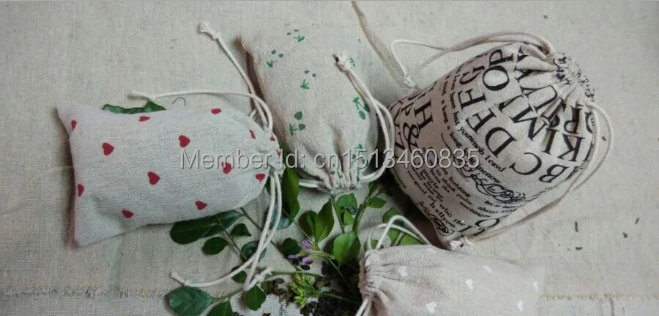 

100pcs/lot CBRL jute bags, jute pouch, linen pouch for toiletry/nuts,Various colors,size customized,wholesale