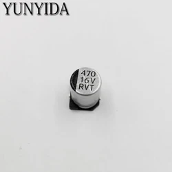 10pcs  16V 470UF   8*10.5MM SMD Aluminum  Electrolytic Capacitor