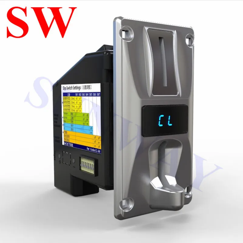 ขายร้อน 1PC CUSTOM CL-168 Multi ตัวเลือกเหรียญ LED ยอมรับ 3 เหรียญทอง/เงินเหรียญ Acceptor/เครื่องหยอดเหรียญอาเขต Part