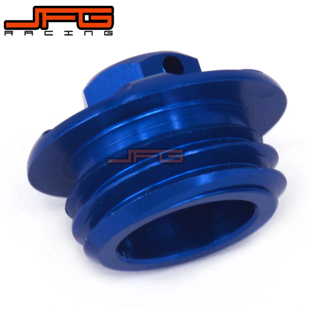 JFG CNC Billet Oil Filler Plug For HUSQVARNA TC85 TC125 TC250 TE125 TE250 TE300 FC250-450 FE250-501 14-15 Dirt Bike Motocross