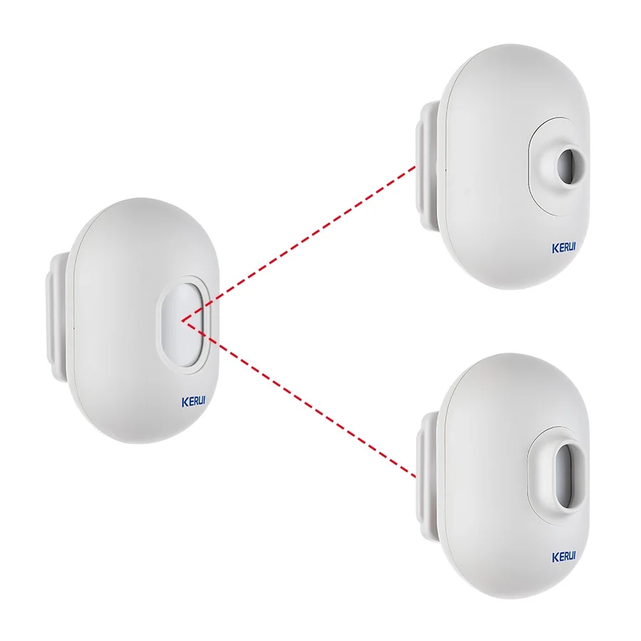 KERUI P861 Mini Sensor de movimiento PIR impermeable al aire libre para KERUI alarma de seguridad inalámbrica sistema de alarma antirrobo