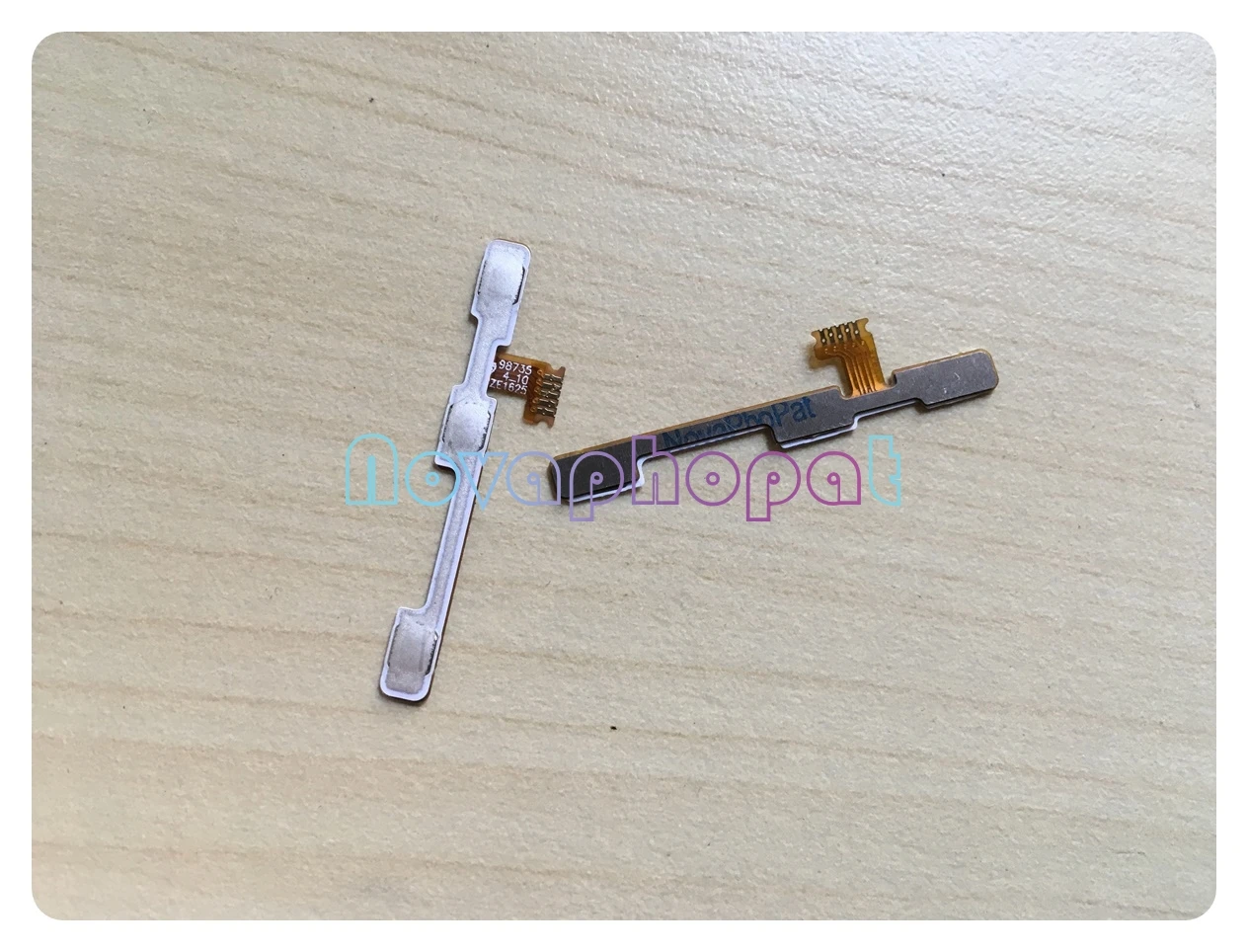 Novaphopat For Lenovo Vibe P1m P1Ma40 Power on off Volume up down Switch Key Button flex cable Replacement Parts + tracking