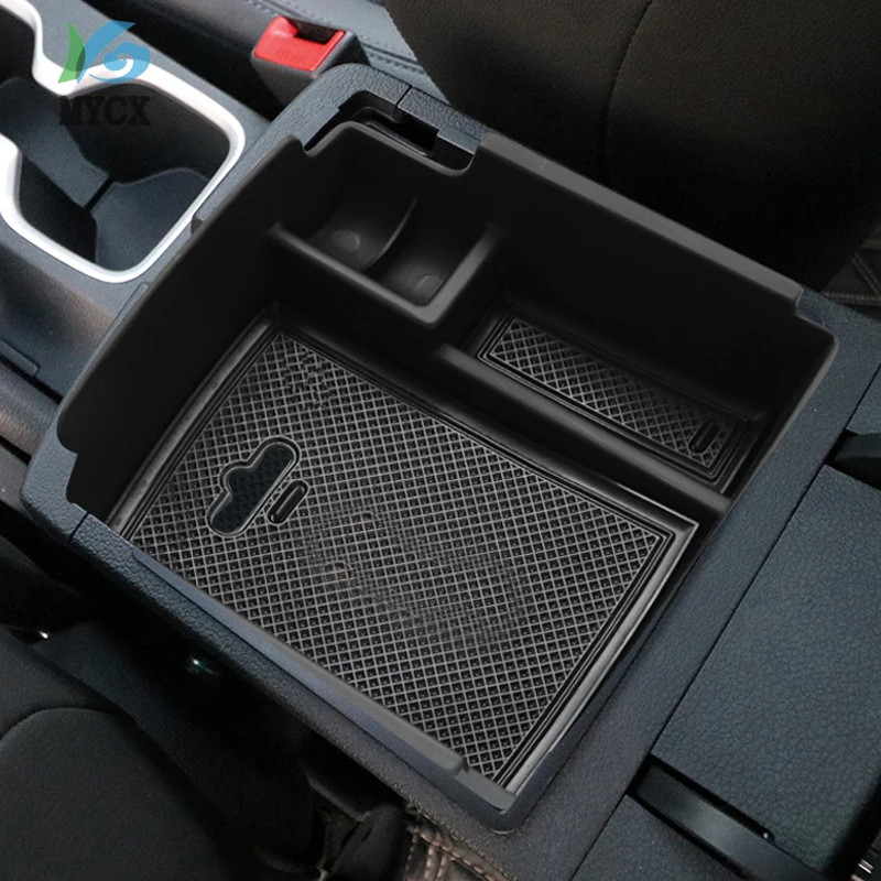 

Car Styling For Hyudnai IX35 2018 2019 Car Center Console Armrest Storage Box Covers Interior Decoration Auto Accessories