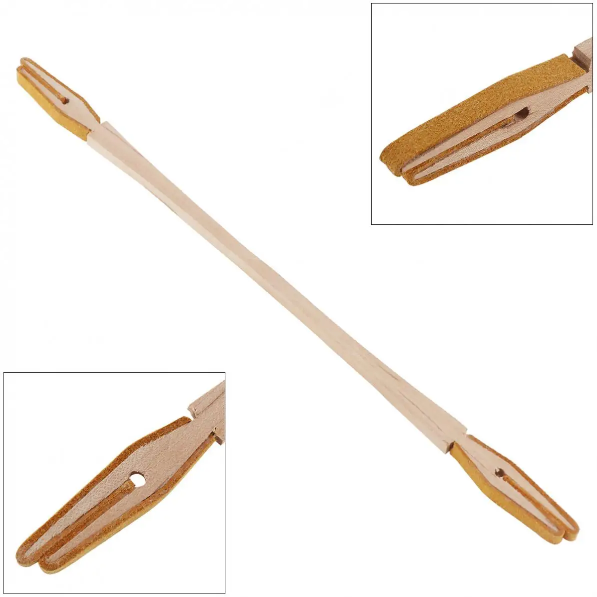 Walnut Wood Piano Treble Stick Mute Double Ended with Alt and Mediant  for Upright Piano Tuning