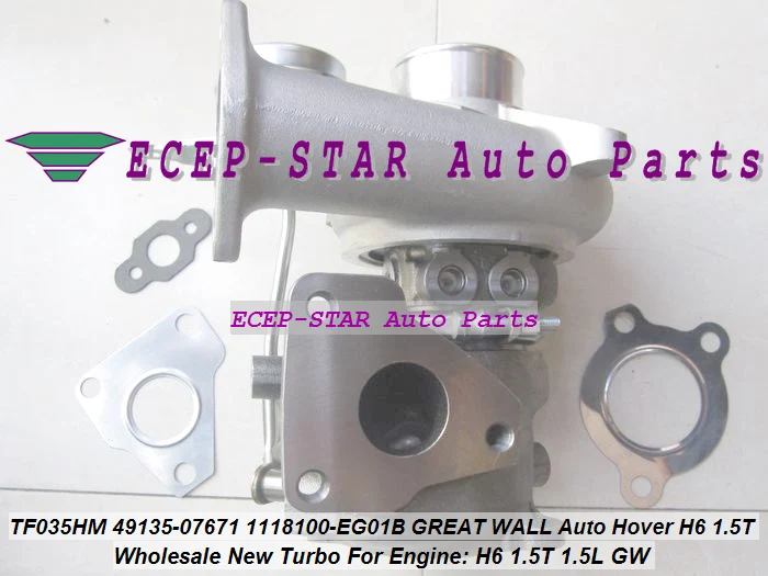 Turbo TF035HM 49135-07671 49135-07672 49135 07671 1118100-EG01B 1118100EG01B For GREAT WALL 1.5L GW Auto Hover H6 1.5T 4G15T