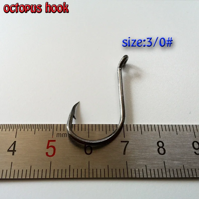 2023new 8299 octopus hooks 3-0#4-0#5-0#6-0# size ,high carbon steel quantity:50pcs/lot