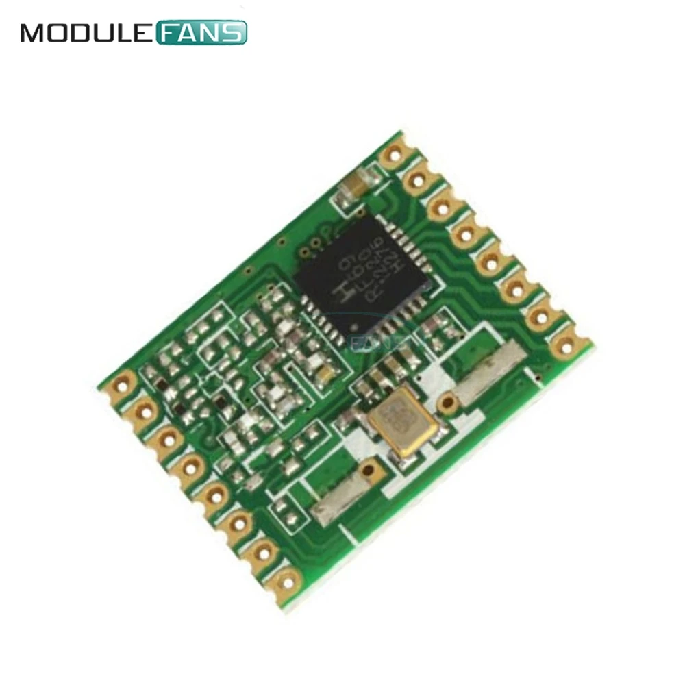 RFM69HW 868Mhz 20dBm HopeRF Wireless Transceiver 868S2 Module Remote FIR Channel Filter Board Automatic RF Sensor temperature