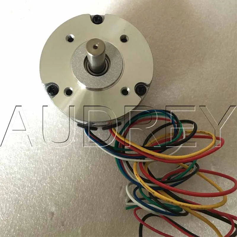 Imagem -04 - Fuselagem Circular e Hall Feedback 36v dc 4000rpm 57 mm 0.6a 23w Fase Brushless dc Eixo do Motor mm 57bl005