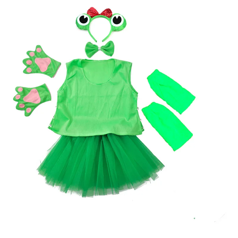 Halloween cosplay party frog animal costume birthday Students Stage Play Performance Apparel clothing