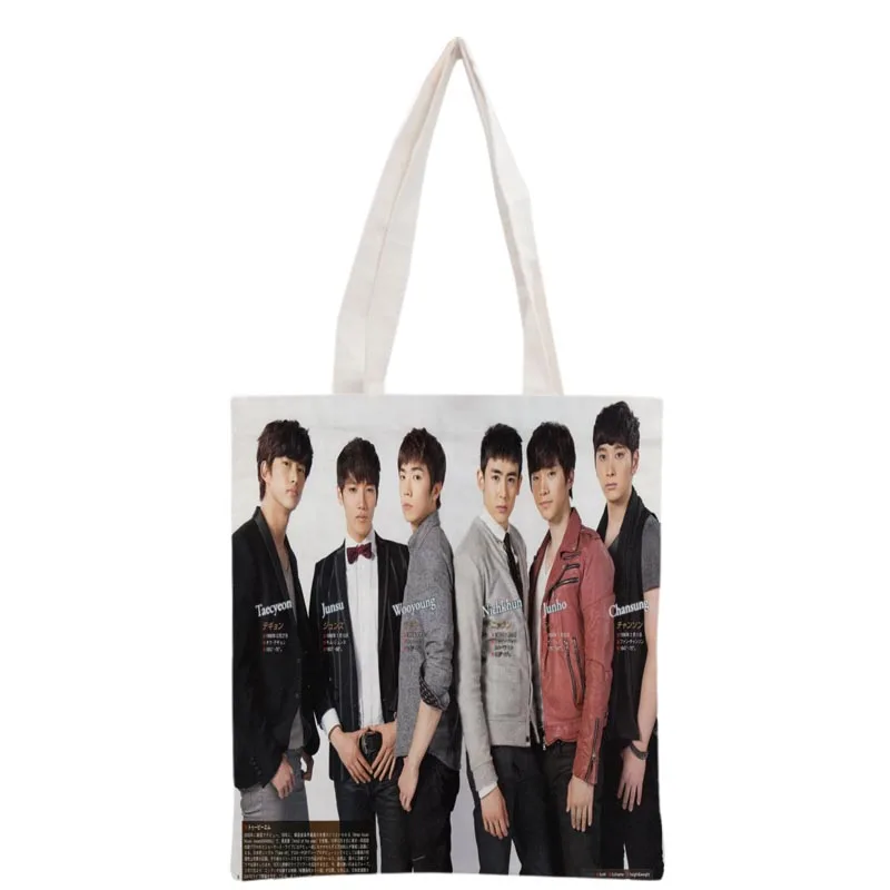 Bolsa de lona dobrável reutilizável bolsa de lona 30x35cm personalizado sua imagem 2