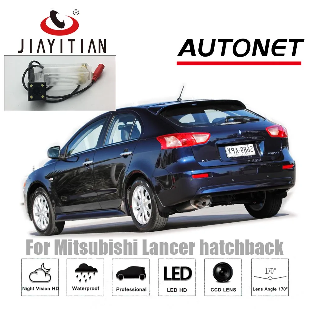 

JiaYiTian rear view Camera For Mitsubishi Lancer 5D Hatch 2010~2017 CCD Night Vision license plate Camera Reverse backup camera