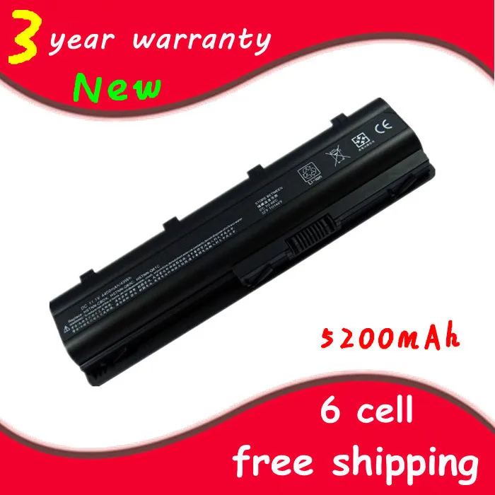 Laptop battery for HP/Compaq G32 G42 G42-200 G42-300 G42t G56-100 G56 G62-100 G62 G62-400 G62-a G62-b G72-100 G72