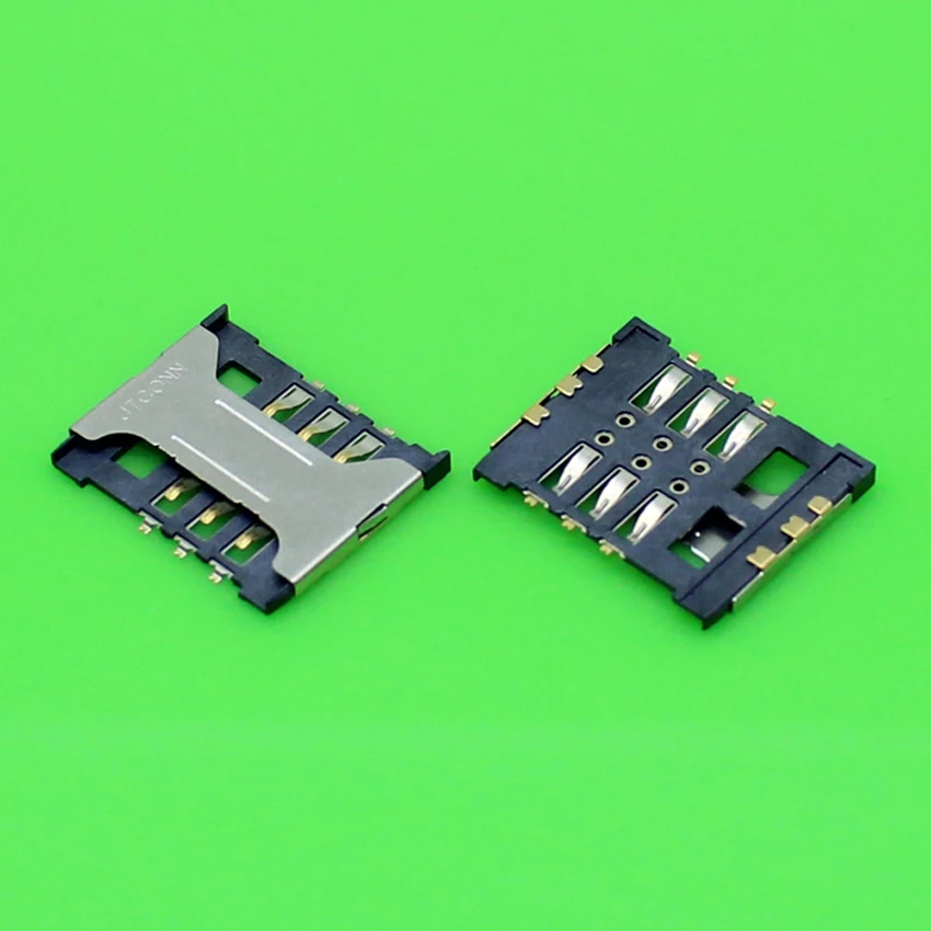 ChengHaoRan 1 Piece sim card socket for lenovo A388T A300T A238T A688T A398T A628T card reader holder tray slot connector.KA-154