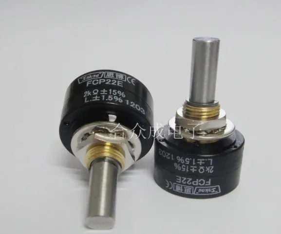 

[VK] SAKAE FCP22E 1K 2K 5K 10K 360-degree limitless potentiometer without limit rotation switch