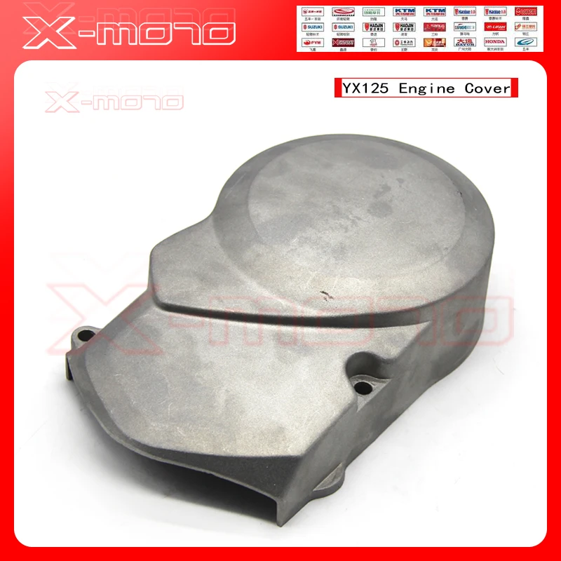 YX125 Silver Engine Cover 125cc Pit/Dirt Bike Motorcycle Accessories