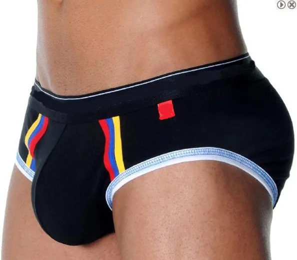 hot wholesale lot free shipping men underwears men's cotton briefs underpants Pouch Enhancing Technology