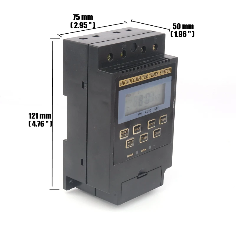 12V 110V 220V sterowany za pomocą mikrokomputera przełącznik czasowy elektroniczny z wyświetlaczem lcd programowalny nawadniania w szklarni pompy