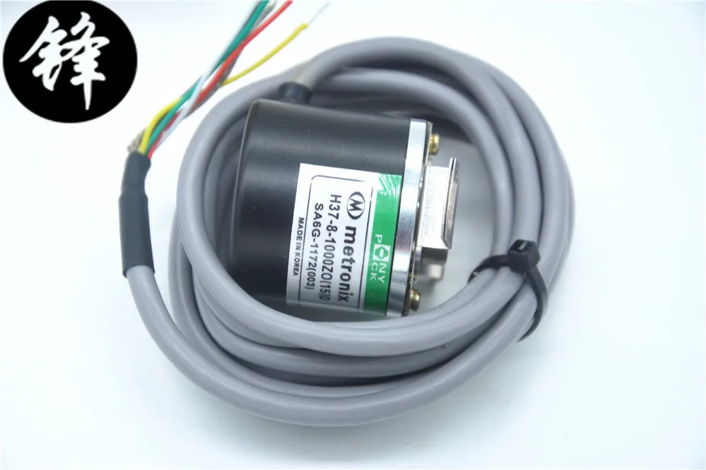 replacement of Metronix rotary encoder H37-8-1000ZO (15) for Sunstar SWF embroidery machine spare parts