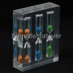 Three-In-One Acrylic Hourglass Sandglass Sand Timer Clock 3+4+5 Minutes