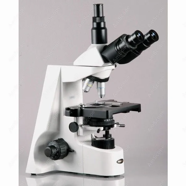 Тринокулярный компаундный микроскоп серии AmScope T690 40X-2500X + освещение Koehler, плановая оптика