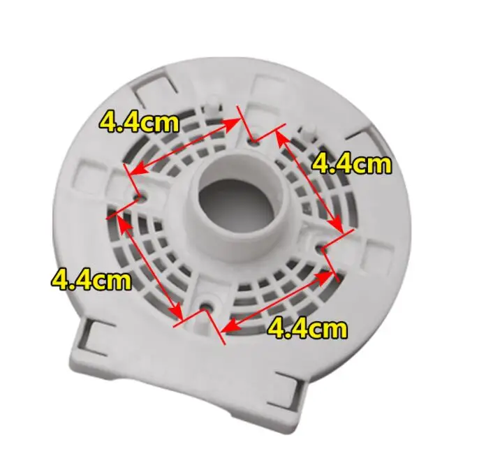 Stand Fan parts rear protective cover for motor fixing fan blade