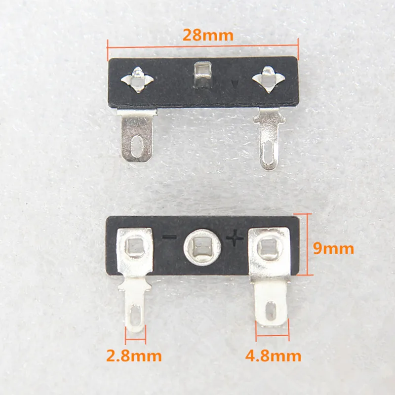 50pcs Wholesale Speaker Cable Connector Soldering Lug Horn Lead Tab Copper Silver Plated Lead Terminal Horn Soldering Lugs