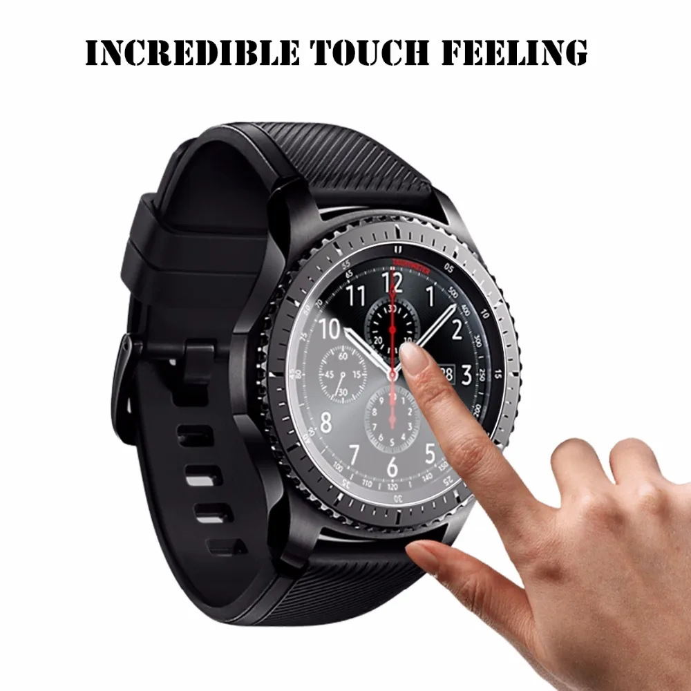 3pcs Gear S3 Frontier Glass For Samsung Galaxy watch 46mm Gear Sport S3 Classic Screen Protector 9H 2.5D S 3 Tempered glass