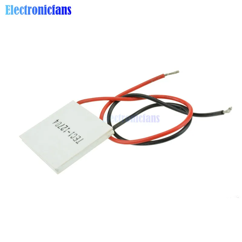 Slim TEC1-12704 12V Heatsink TEC Thermoelectric Cooler Peltier 30mm*30mm GOOD