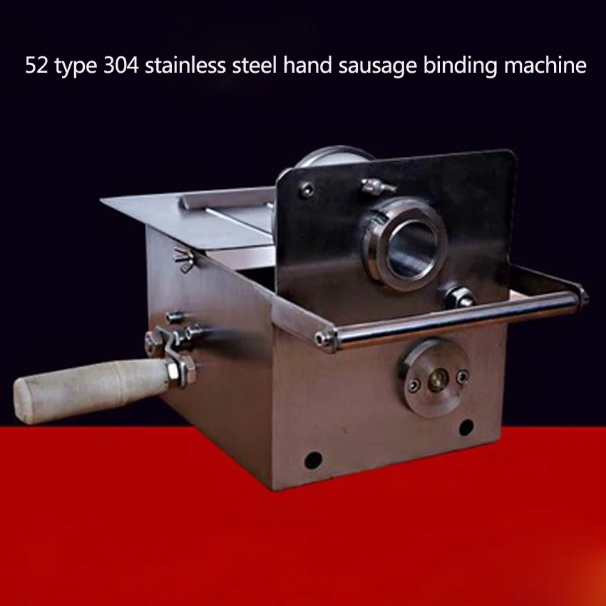 

1pc Hand sausage binding machine SAUSAGE tying machine sausage sealing machine strapping knotting machine