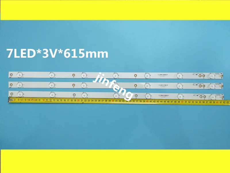 

30pcs LBM320P0701-FC-2 LED backlight strips32PFK4309-TPV-TPT315B5 32PFK4309 32PHS5301 TPT315B5 LB-F3528-GJX320307-H 32E200E