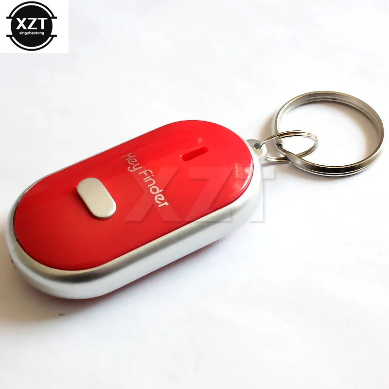 Mini Whistle Anti Lost Key Finder Wireless Smart Flashing Beeping Remote Lost Keyfinder Locator Tracker LED Light for Key Wallet