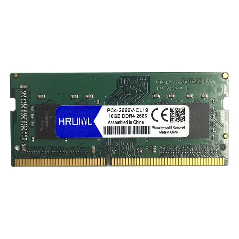 Imagem -05 - Memória Ram Ddr Pc417000 Pc4-19200 2133 2400 2666 Mhz Memoria 260-pin Sodimm Hruiyl Portátil Ddr4 4gb 8gb 16gb 4g 8g 16g