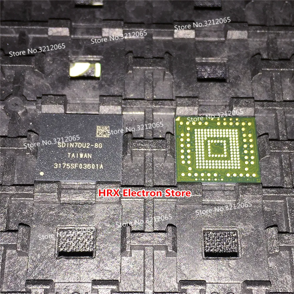 100% New Original SDIN7DU2-8G BGA EMMC CHIP SDIN7DU2 8G