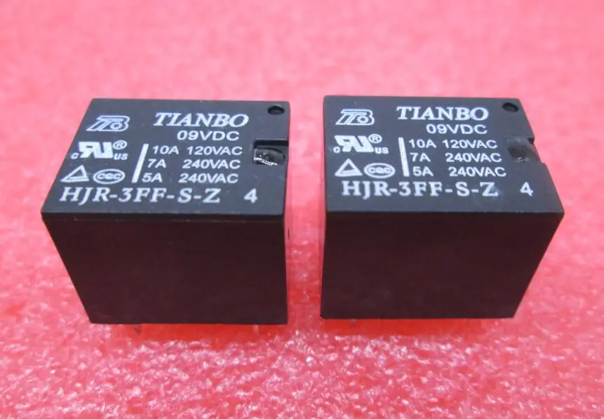 NEW TIANBO HJR-3FF-S-Z-9VDC HJR-3FF-S-Z-09VDC HJR3FFSZ  HJR-3FF-S-Z 09VDC 9VDC DC9V 9V relay DIP5 free shipping