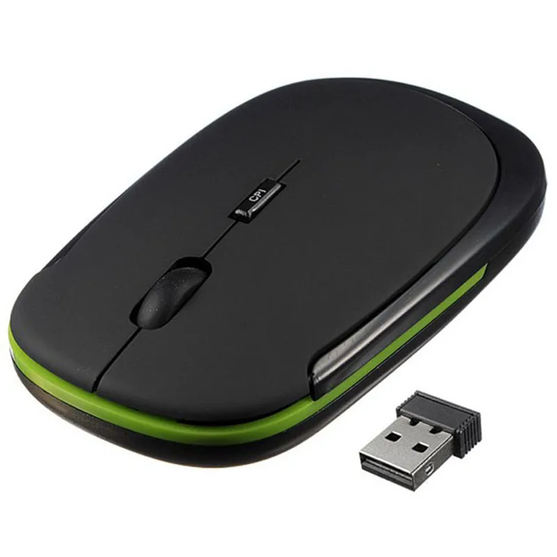 Wireless Mouse Fashion U-Shaped 2.4GHz Wireless Mouse 1600DPI Optical Mouse For Computer Laptop