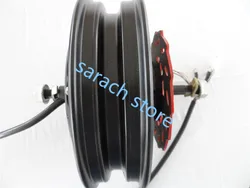 10inch 48V/60V/72V 2000W BLDC high power hub motor/ strong wheel hub motor/e-scooter motor