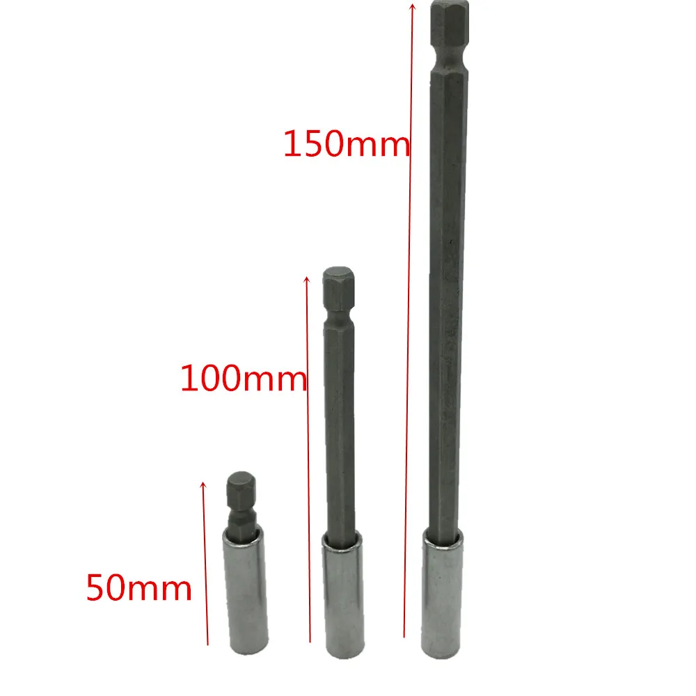 Julydream 3 PZ Bit Magnetic Holder 1/4 "Esagonale Cacciavite Trapano 75-100-150mm Cacciavite Bit Lungo Barra di estensione Quick Change