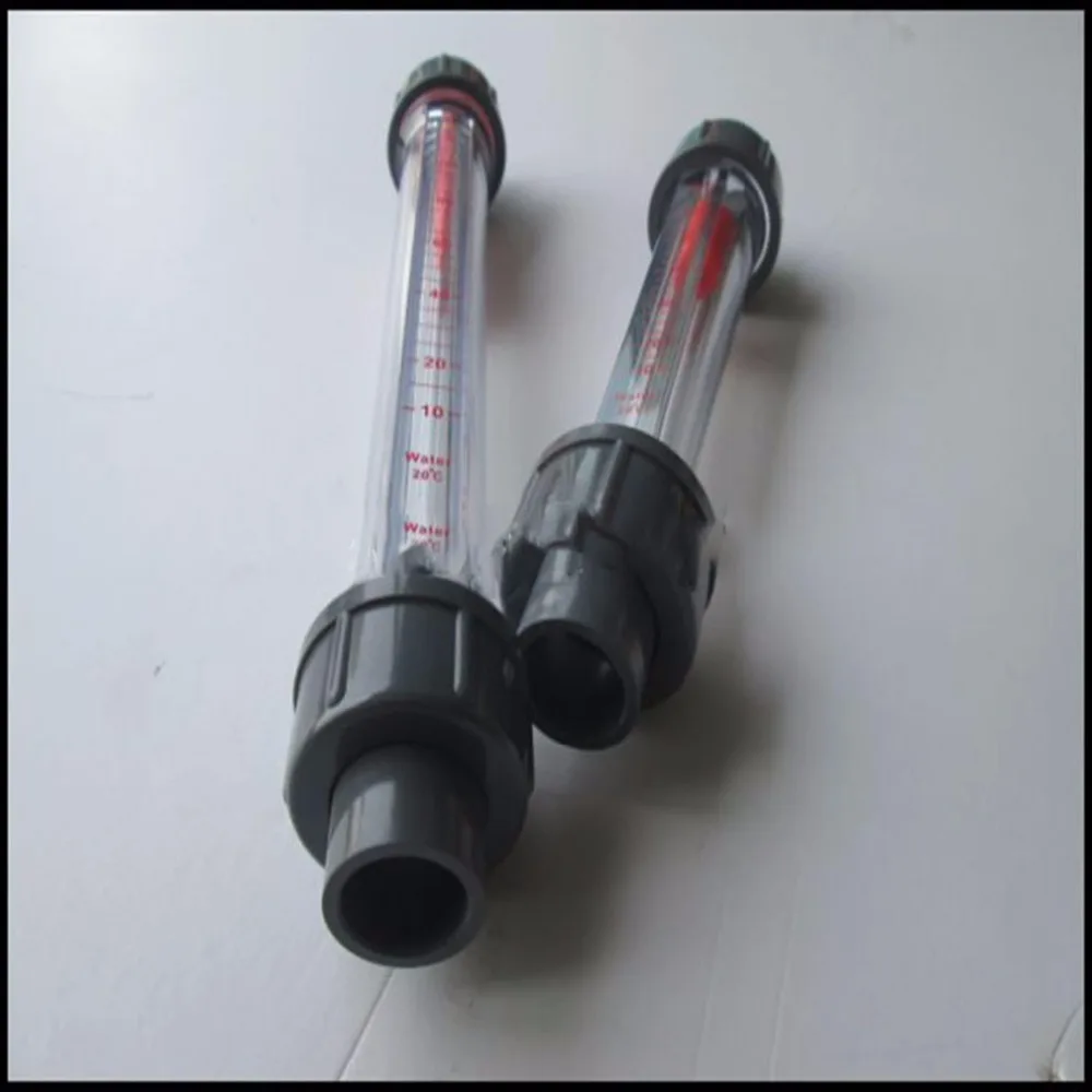 

LZS-25 (100-1000L/H Shor tube) High-quality pipe float liquid plastic water Flow meter Measurement FlowMeters LZS25