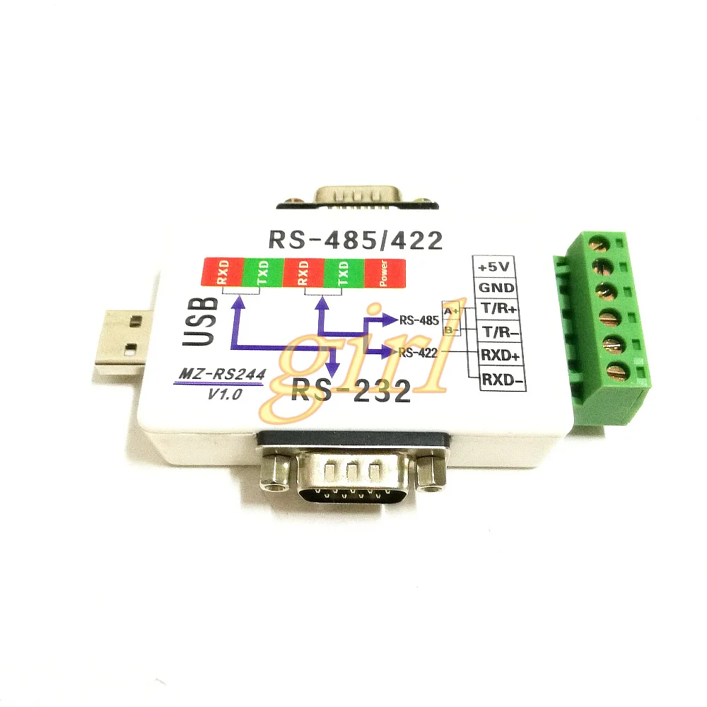 

Конвертер USB Turn 232 и 422/485 Конвертер USB в RS232/RS485 Turn USB