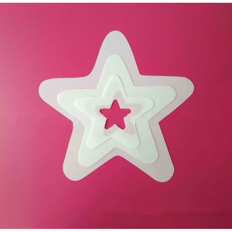 Heart Star Cake Mold Cake Decorating Tools Birthday Cake Design Bakeware Pastry Tools 4/6/8/10/12/14inch PET Reusable