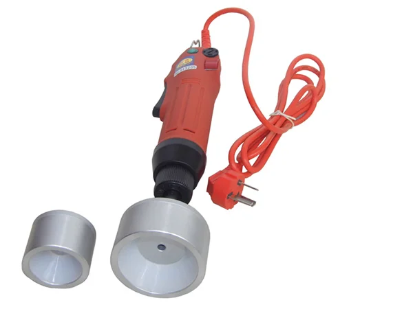 Freies Verschiffen, Handheld capping maschine für kleine unternehmen, elektrische schraube capping maschine
