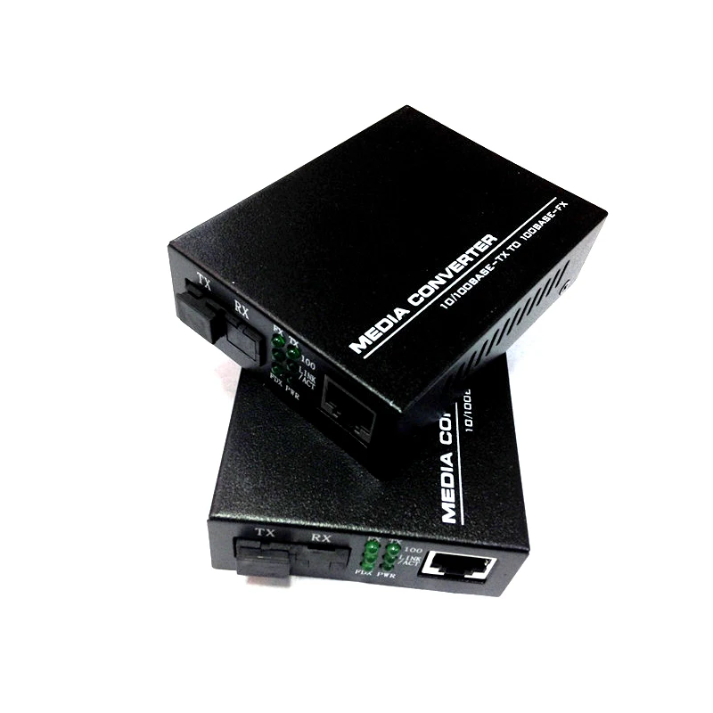 

Htb-3100ab 10/100M Fiber Optic Media Converter Singlemode Single Fiber SC Port 25KM