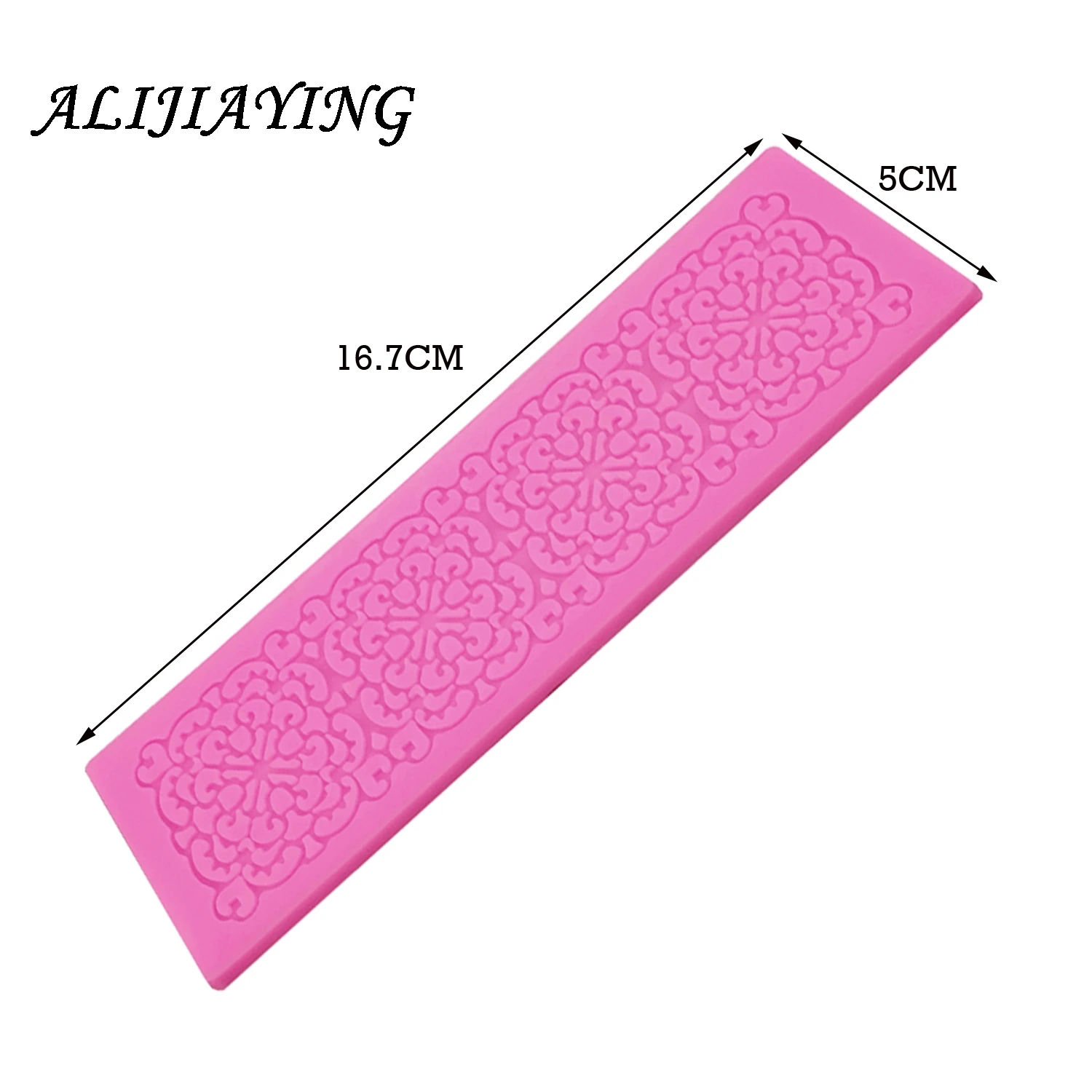 1Pcs Sugarcraft Flower silicone lace fondant mold cake decorating tools chocolate gumpaste mold wedding cake decoraton D0318