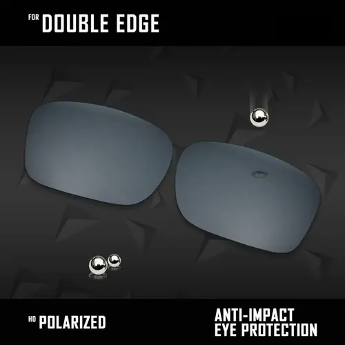 Imagen 2 del producto Reemplazos de lentes OOWLIT para gafas de sol Oakley Double Edge OO9380 polarizadas - Multi colores